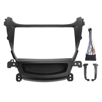 9palcový panel rádia do auta Stereo Panel palubní desky Rám panelu pro GPS navigaci pro Elantru