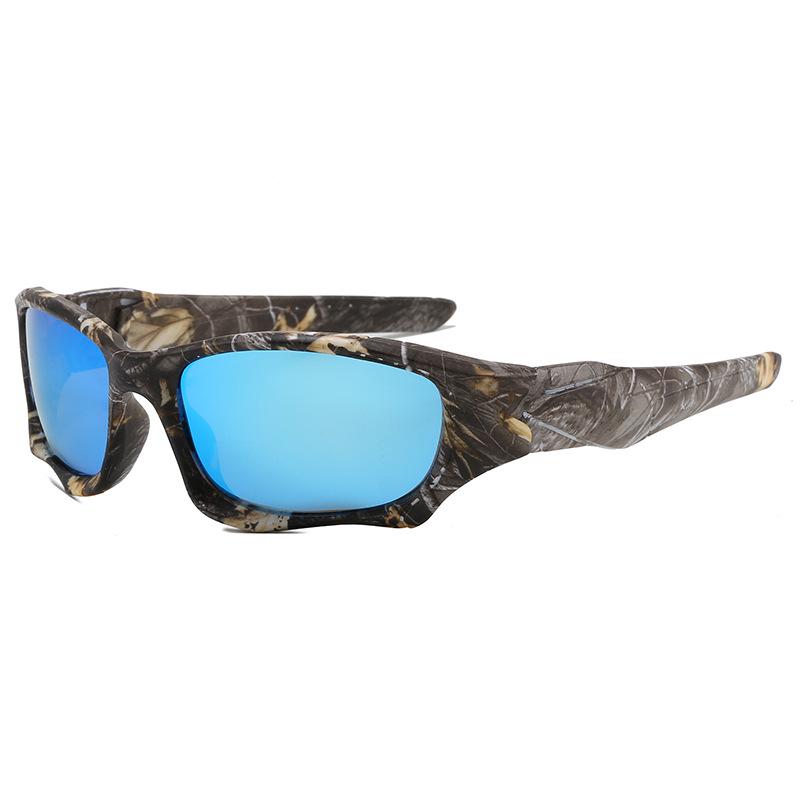 Men's Polarized Tactical Windproof Sunglasses - Military Green, Sports Style