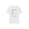 FILA T-Shirts Men's Rinse Snow Crew Neck Moderate Straight Fit (Unisex) T-Shirts F11M229116FWT