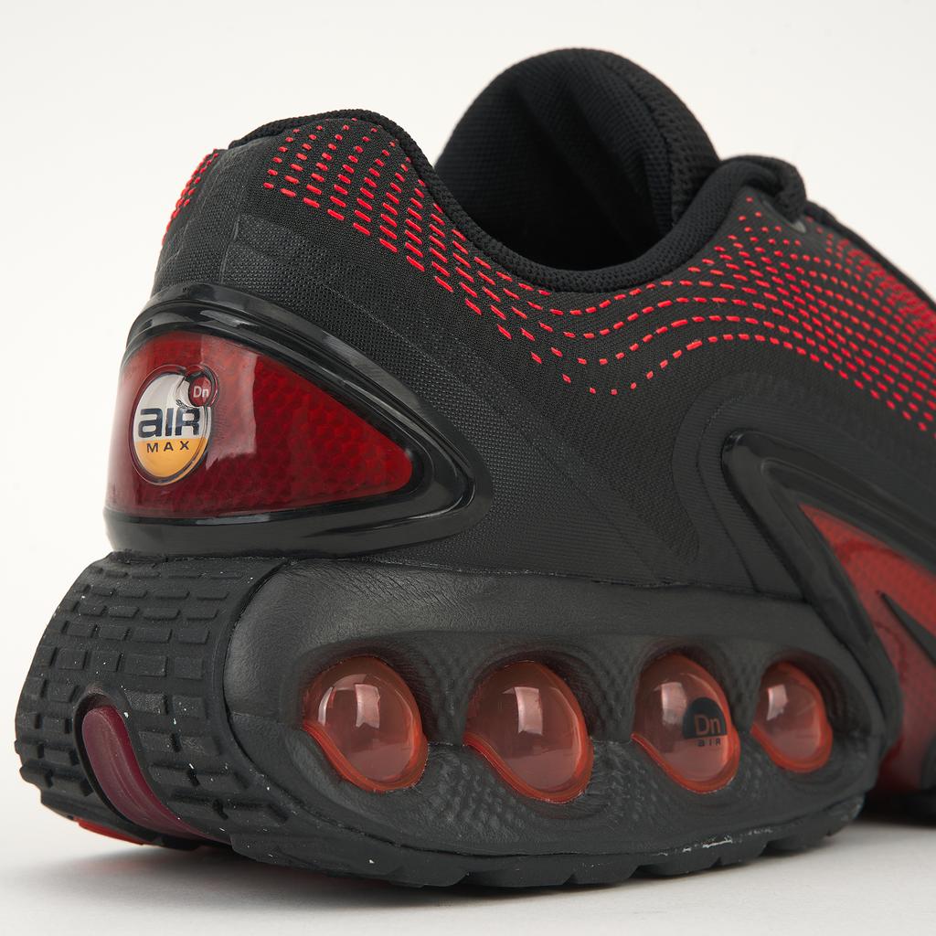 Nike Air Max DN Essential Nero Cremisi Acceso Unisex Sneakers Rosse HV5235-002