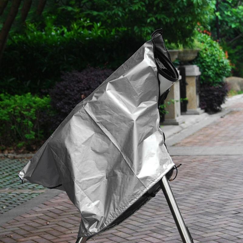 Silver Polyester Wrap Waterproof Telescope Dust Cover Prevent Dust and Moisture Accumulation Ensure High Performances