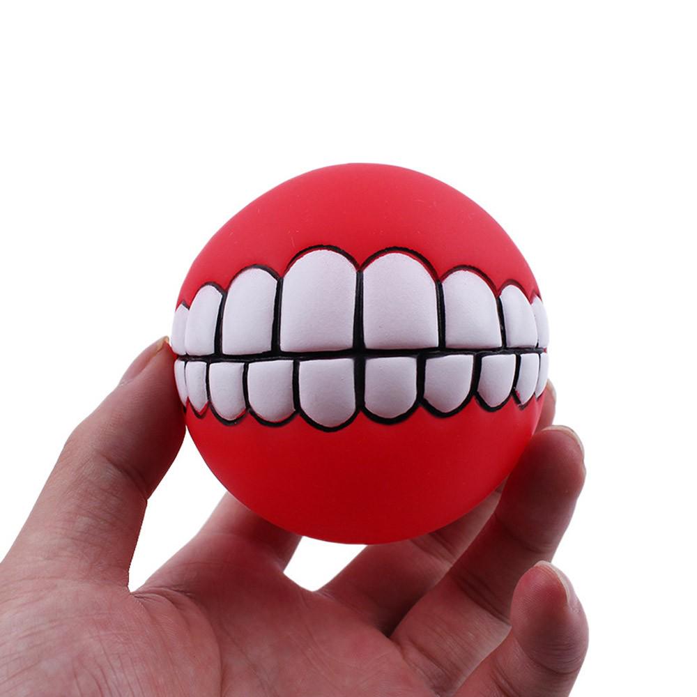 Sound Ball Pet Dog Puppy Squeaky Chew Toy Squeaker Ball Funny Toys
