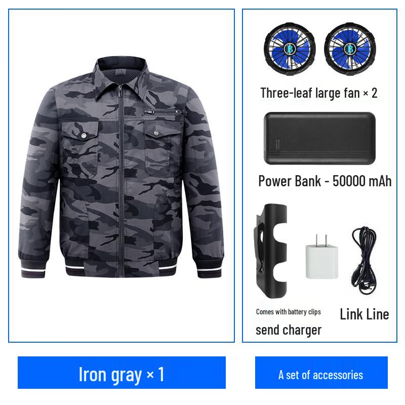 Men s Fan-Cooled Work Jacket XL