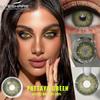 EYESHARE 1 Pair PATTAYA Brown Contact Lenses for Eyes 14.2mm Natural Lenses Yearly Use Cosmetics Pupil