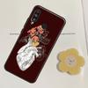 Human Heart Anatomy For Huawei Nova Y91 Y60 Y70 Y90 Y61 3i 7i 8i 11i Nova 11 9 10 SE P20 P40 Lite P30 Pro Case