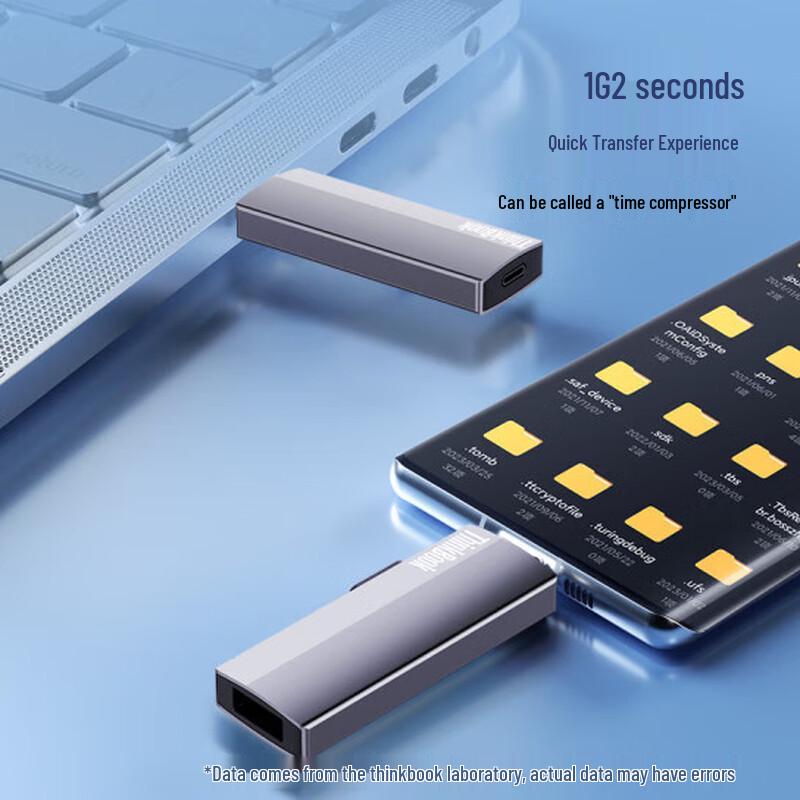 Lenovo Thinkbook BU210 Portable Dual-Interface SSD USB Drive