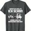 Summer Unisexs Forklift Operator Round Neck TShirt With Gerunisex Text Forklift Print Black Casual Street Cotton Short Sleeved Shirt