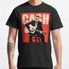 Legendary Man in Black Johnny Cash Classic T-Shirt S-3XL