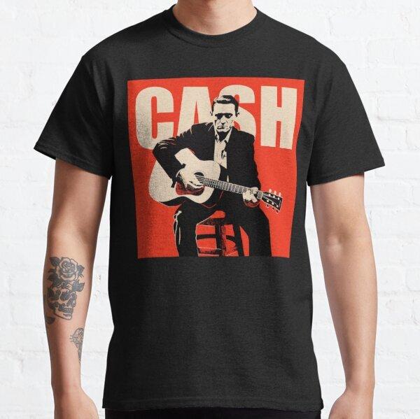 Legendary Man in Black Johnny Cash Classic T-Shirt S-3XL
