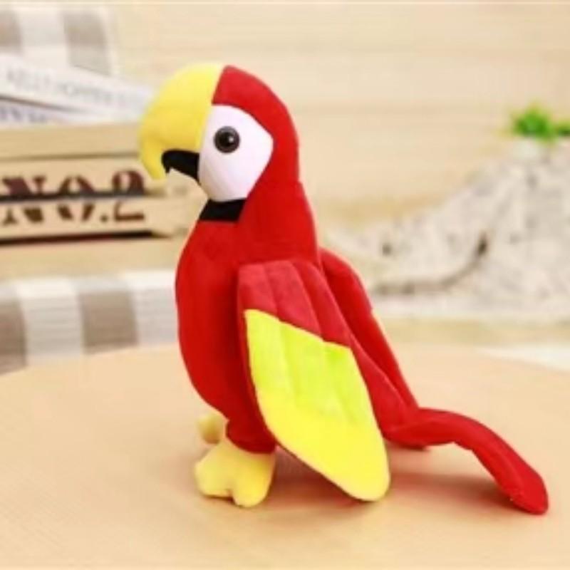 Nice 1pc 25cm Cute Simulation Parrot Doll Bird Plush Toy Grab Machine Doll Wedding Throwing Doll Children's Gift