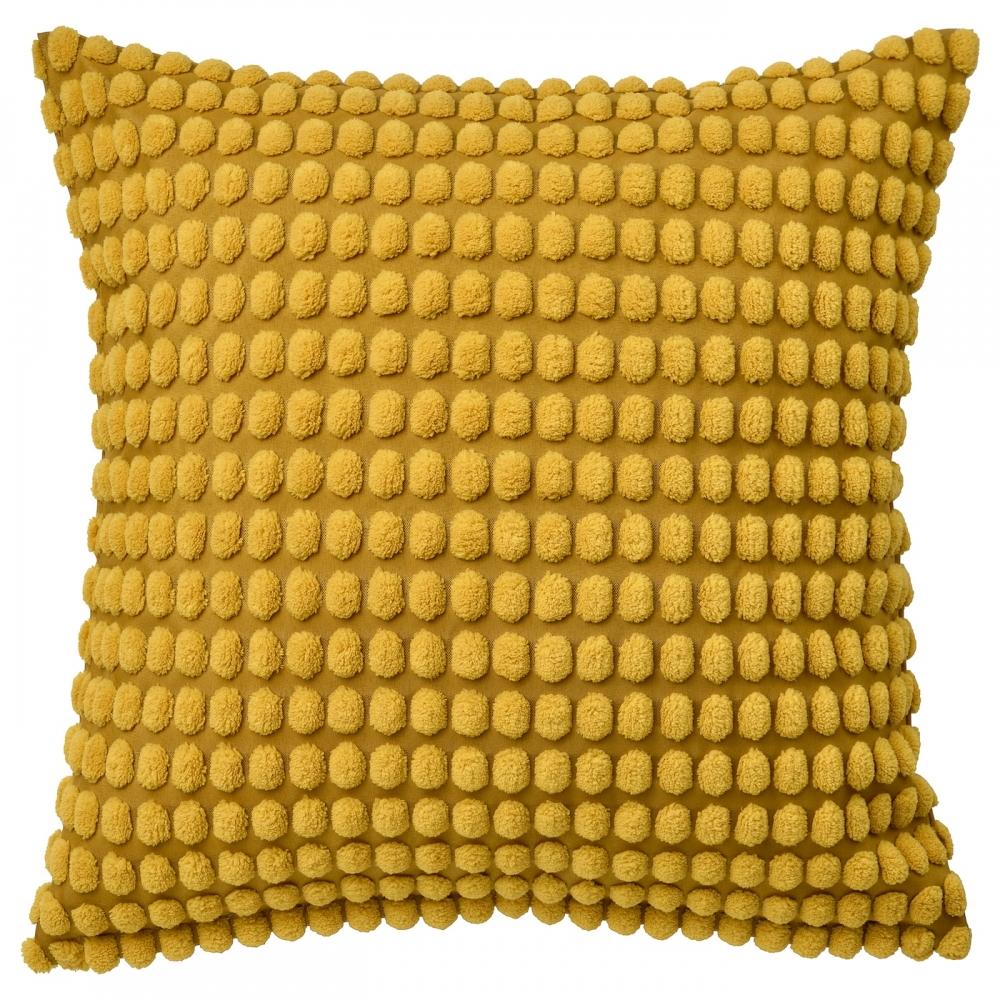 

IKEA SVARTPOPPEL cushion cover yellow 50x50 cm