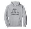 I Am a Vessel of Wisdom and Knowledge Motivational Statement Hoodie