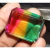Fabulous Tourmaline Multi-Color Natural Emerald Cut 78-80 Ct Certified Gemstone