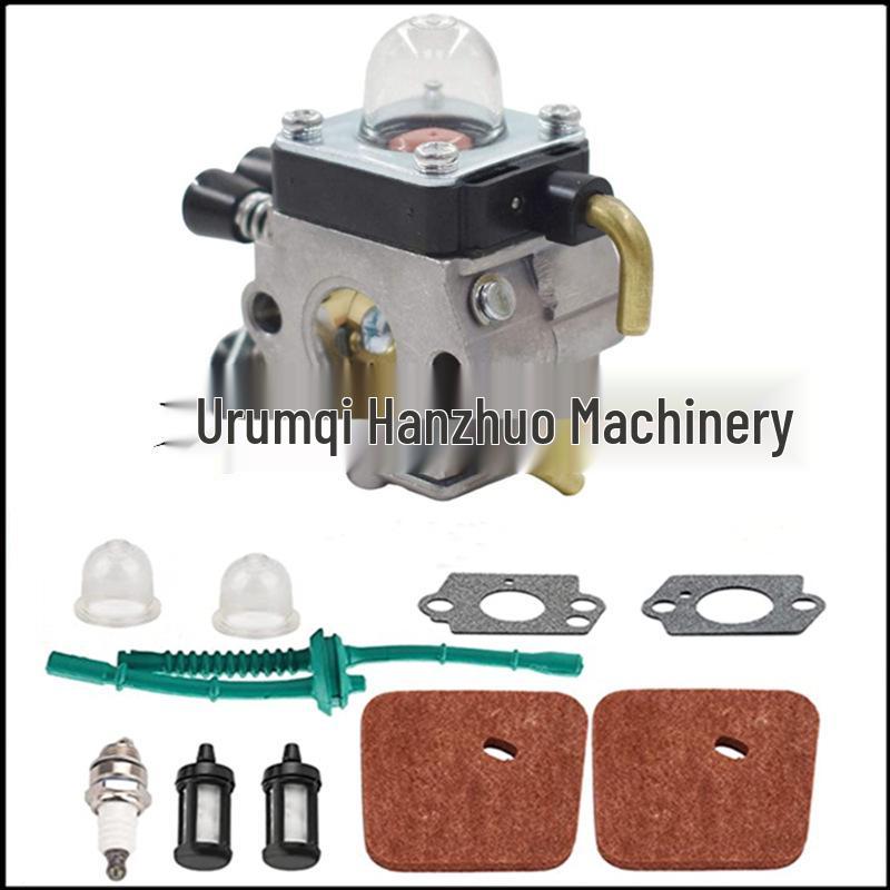 Zama RB-K93/RBK93 Carburetor Kit for SRM-225/SRM-225i with Fuel Line, Air Filter, and Fuel Cup