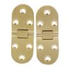 2pcs Round Edge Drop Leaf Hinge 80x30mm Flap Hinge Solid Hinge  Folding Table