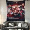 Custom Bayer Leverkusen Wall Hanging Printed Fabric Blanket Decorative Tapestries for Bedroom Living Room Home Decor