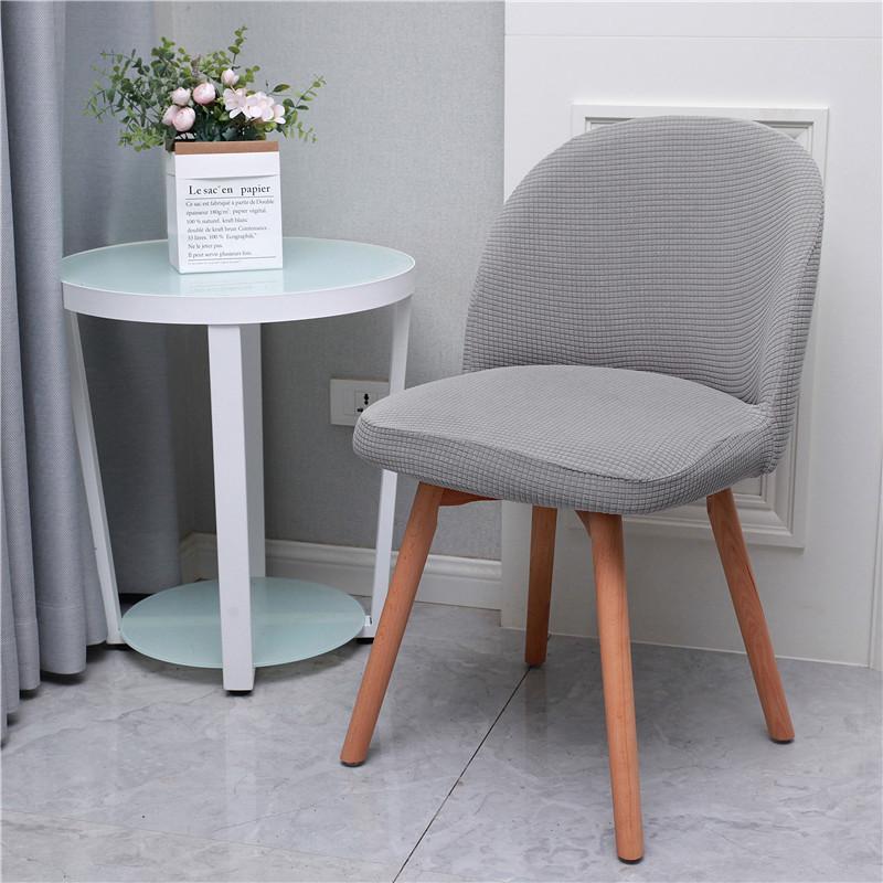 Curved Low Back Chair Cover Special European Elastic Hotel Restaurant Restaurant Home Chair Cover Banquet
