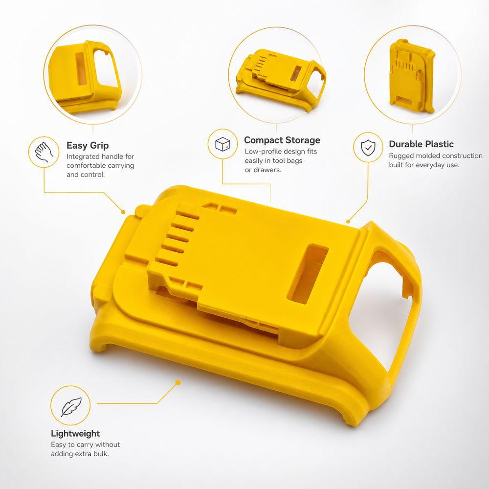 Protection Board Battery Case Kit for DeWalts/20V/DCB201/DCB203 DCB204 DCB200