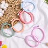 5Pcs Adjustable Embroidery Hoop with Spring Clip Oval Shape Stitching Frame for Embroidery Needlecraft Stitching Project