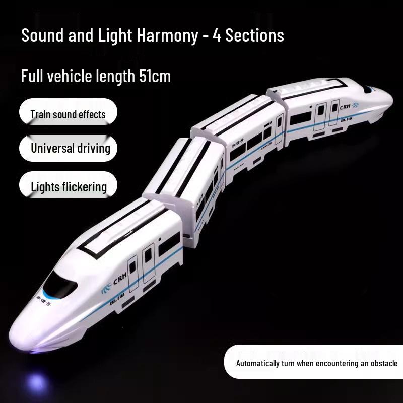 Harmony EMU Electric High-Speed Rail Toy Train - Children s Educational Multifunctional Model