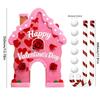 Candy Cane Sticks Gingerbread Golf Set Equipped With Club Portable Design Golf Game Set Festive Atmosphere Decor