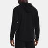 Under Armour Terry Casual Sport Printed Hoodie Men Tops Black 1370458-001