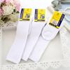 Autumn And Winter Hong Kong Students White Socks Medium Long Tube Pure Cotton Comfortable Breathable Four Seasons Children'S Men'S And Women'S Footbal