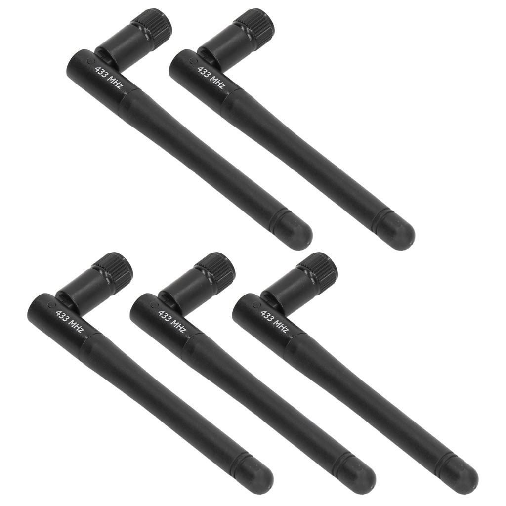 5PCS Foldable Antenna High Gain Omnidirectional Antenna for 433M Wireless Transmission System