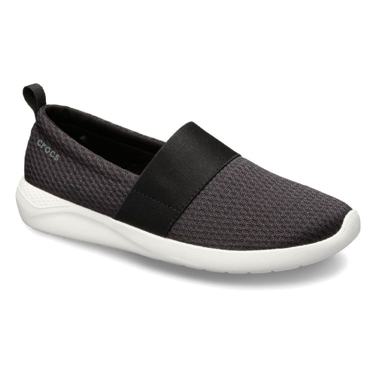 Crocs LiteRide Mesh Slip On Black White 205727‑066