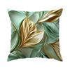 1/4pcs Golden Abstract Leaves Cushions Pillowcase Polyester Cushion Cover Throw Pillow Pillowcover Home Car Sofa Decor