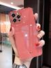 Anwendbar für iPhone17 Handyhülle einfarbig Galvanik 6D Apple 16 gerade Kante weiche Hülle 15proMax sturzsichere Schutzhülle