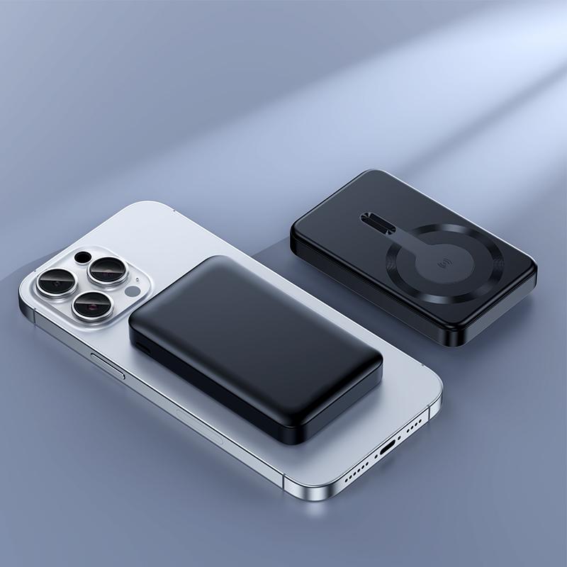Magnetyczny Power Bank 10000mAh 22.5W Szybka Ładowarka Bezprzewodowa 15W Bateria Zewnętrzna Przewodowe szybkie ładowanie Type-c