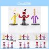 Adorable Pvc Pomni Jax Rabbit Figurine Collectible Circus Toy Model 7.5cm