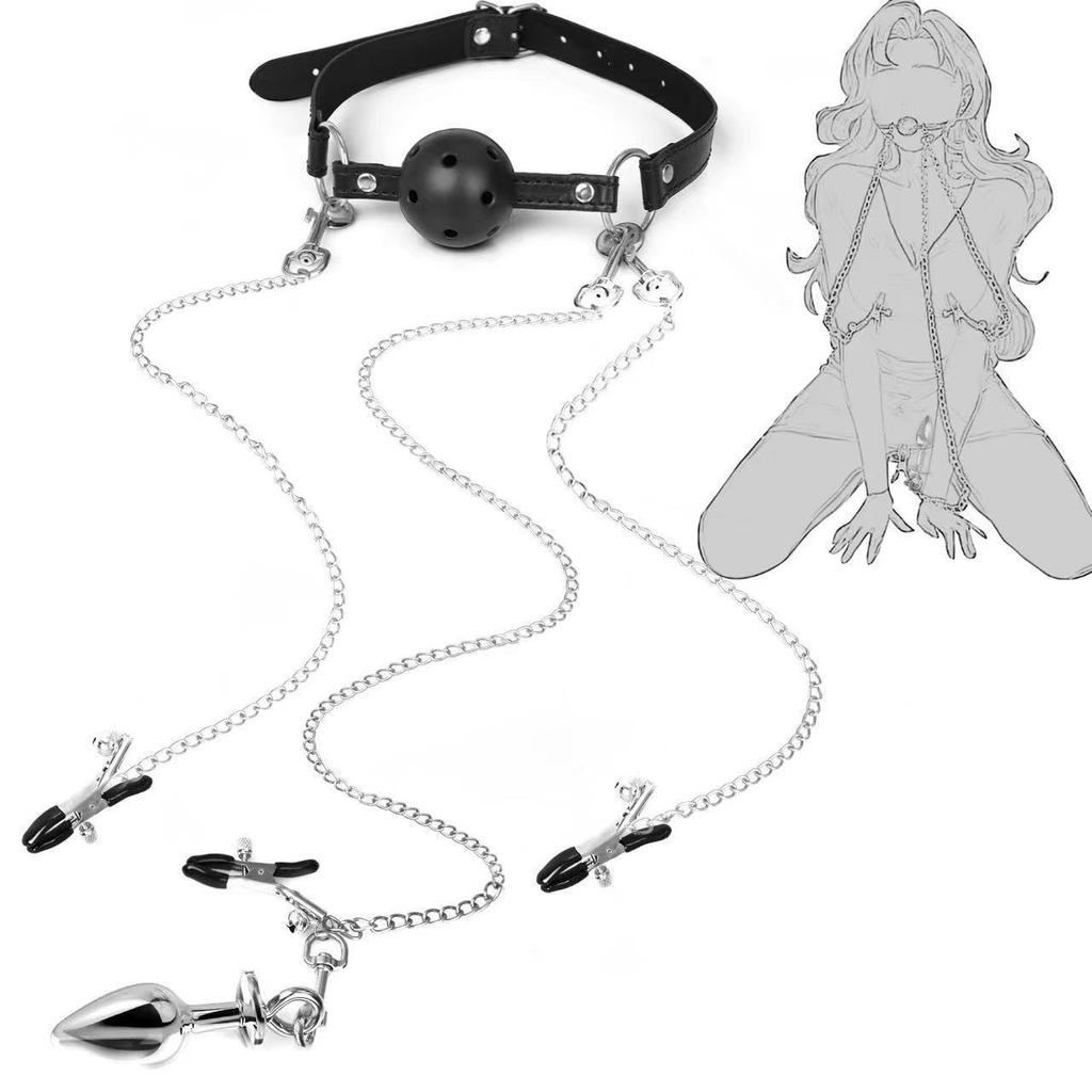 Le Yuan SM Dog Slave Training Gag - Adult Erotic Product