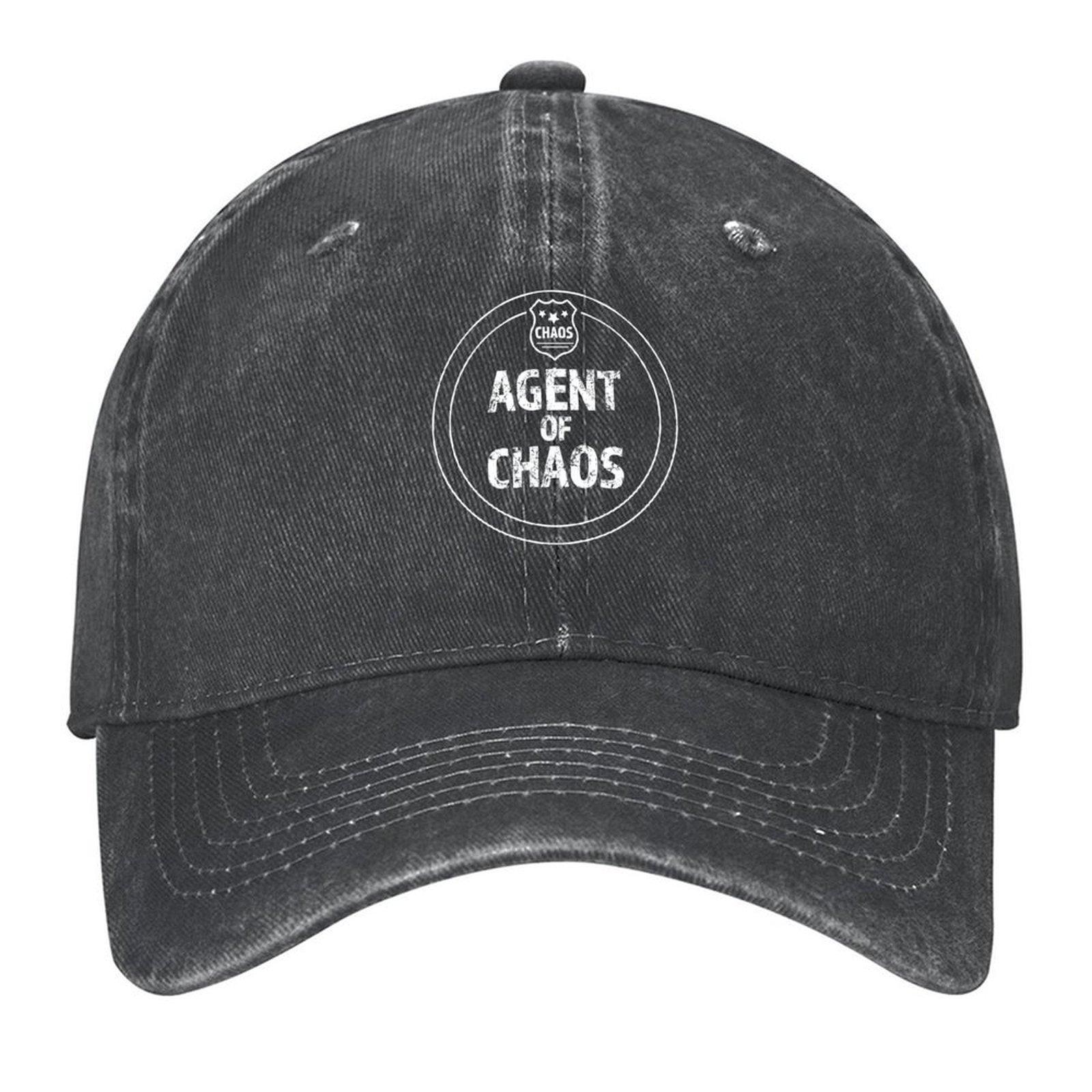 

2026 Agent Of Chaos Baseball Cap New In The Hat Hats On Offer Custom Cap Fun Hats Golf Women Men s