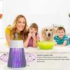 Electric Mosquito Lamp Portable Mosquitoes Trap with UV Ray & Electric Shock Technology Rechargeable