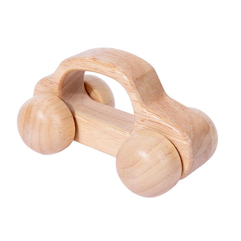 Newborn Baby Toys Hundred Days Wooden Gift Box For Children, Full Moon Baby Soothes Bear, Rattles, Grinds Teeth And Bites