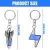 Fashionable Unique  Static Eliminators Keychain Portable Static Remover Key Holders  for Easy Static Management Active 