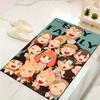 Custom 1Pc Pink Hair Anime Girl Rug Office Carpet Indoor Outdoor Entrance Doormat Nonslip Soft And Comfortable Living Room D2915266