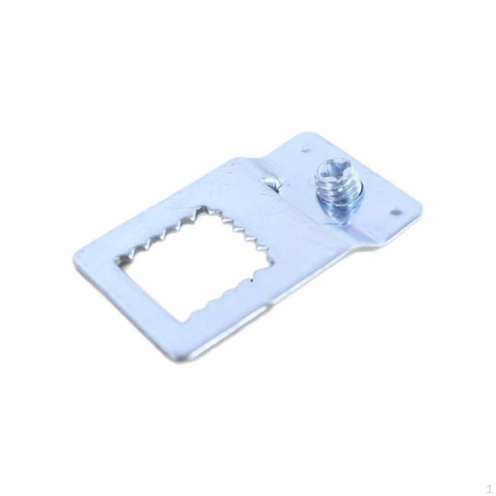Aluminum Alloy Picture Hanging Kit, Serrated Frame Hangers, Hidden Wall Mount, Stable Hold, Metal