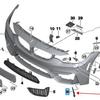 Front Bumper Grille Trim for BMW M3/M4 F80/F82/F83 (51118056599/51118056600)
