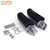 Motorcycle Front Footrest Foot Pegs For HONDA XL CB VT VTR NT CBF CBR NTV VFR 125 250 400 500 600 650 750 800 900 1000 1100