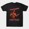 Asian Size Men Black Print T-shirt Ravishing Rick Rude No-Cut Heat Transfer Print Cotton Tshirt