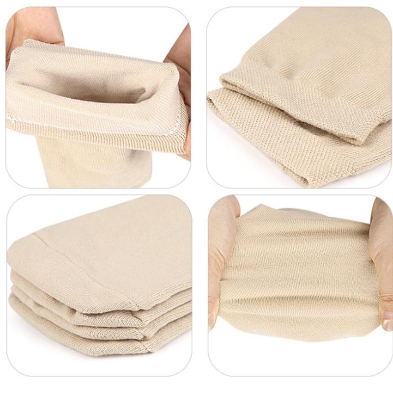 2pcs Elastic Cotton Leg Sleeve Comfortable Prosthetic Socks For Prosthetic Wearers To Prevent Friction And Discomfort