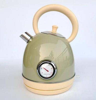 1850W Induktions-Thermometer Wasserkocher Elektrisch SUS Schnellkochen LED 1,8L Automatische Abschaltung und Trockenkochschutz