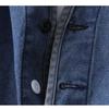 Japan Retro Heavy Washing Workwear Clothes Cotton Denim Jacket Men's Trendy Cardigan Top Taoist Robe Men's Jacket