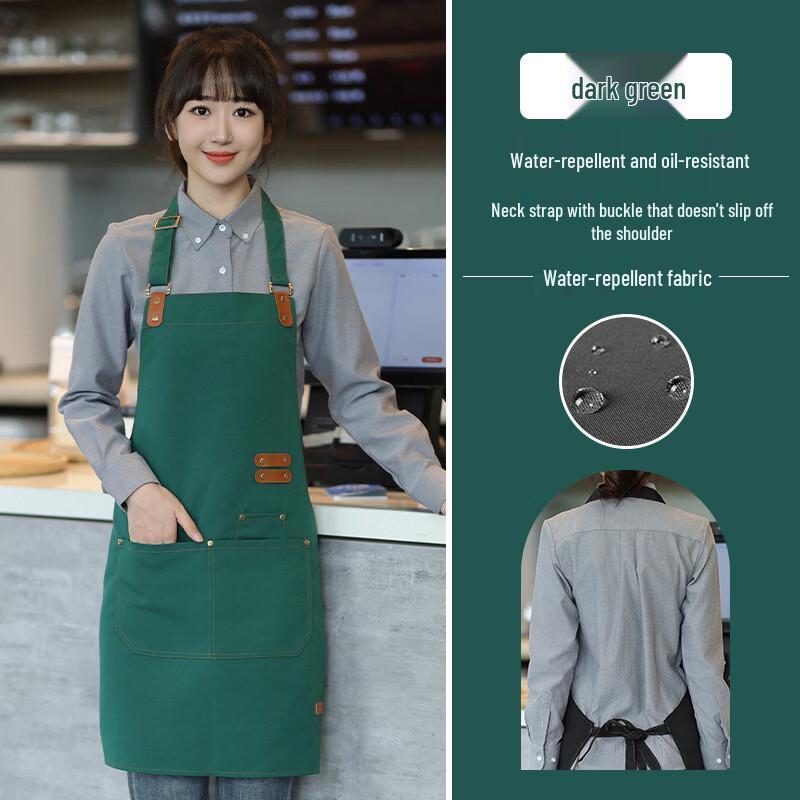 

Halter Canvas Apron Set