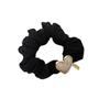 Pearl Super Elastic Hair Band, Leather Band Hair Accessory, Headband Hair Tie, Simple and Elegant Feminine Style