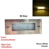 IP65 Underground light 12 LED 15 LED Stair Light Step Light Ressed buried lamp indoor outdoor Staircase Step lights 85-265V