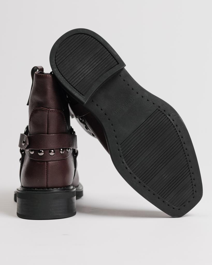 Ankle Boots Berkonty 3760100 36 Brown Leather